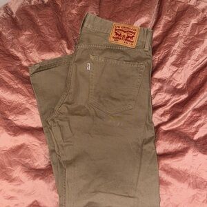 Levi's Tan Denim Pants
